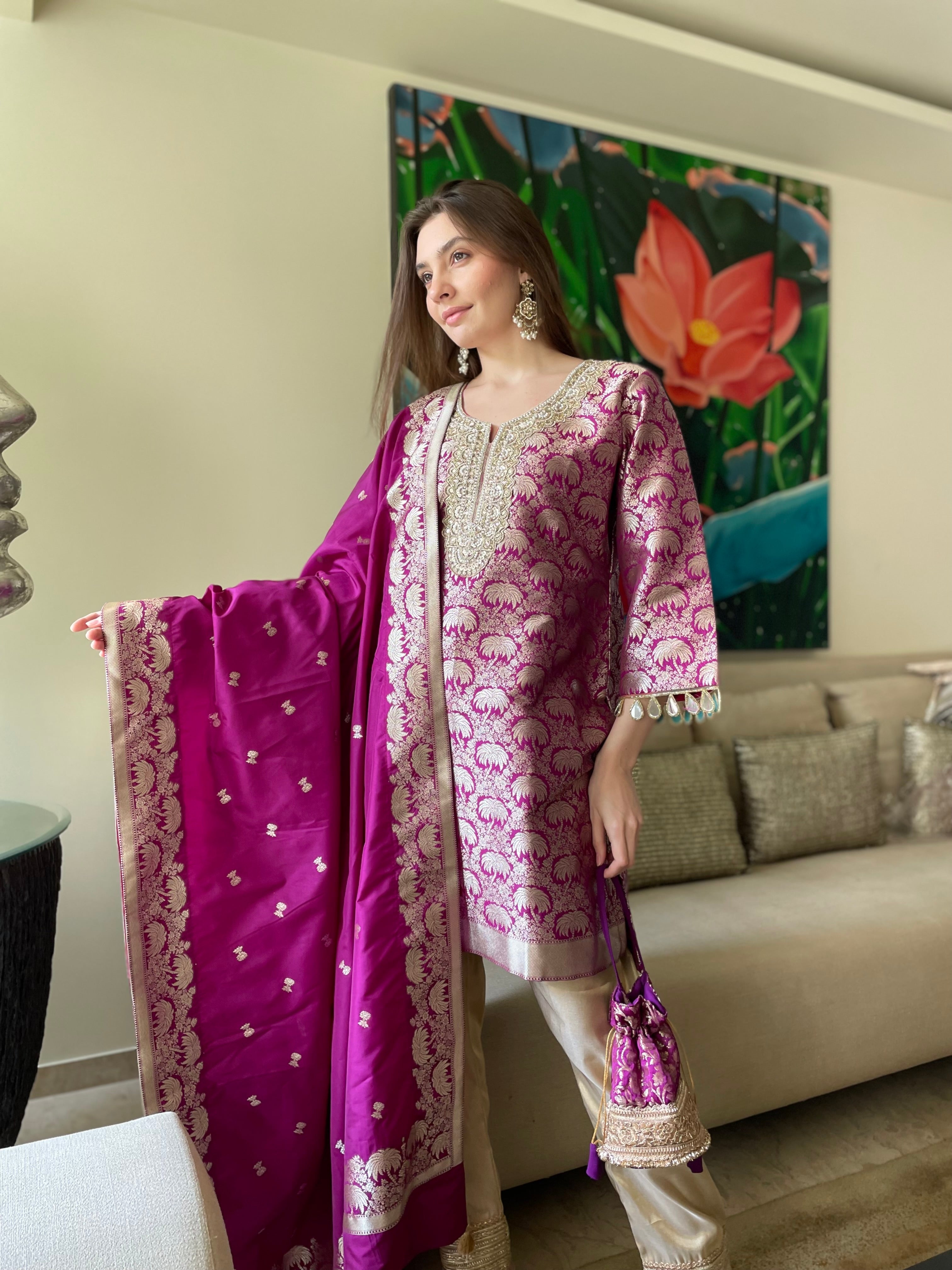 Nysa Farsi set Red Purple