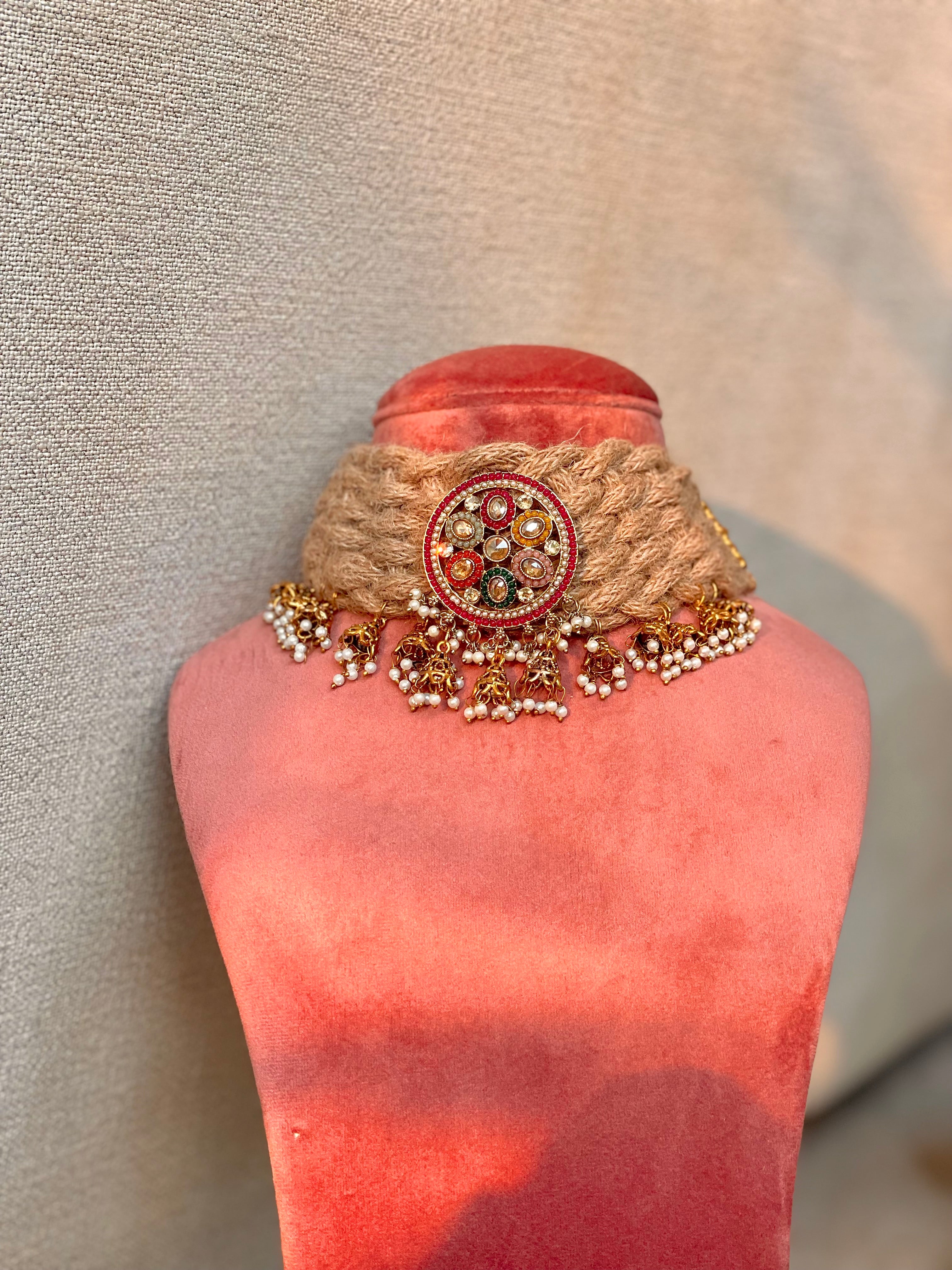 Jodha Jute Necklace