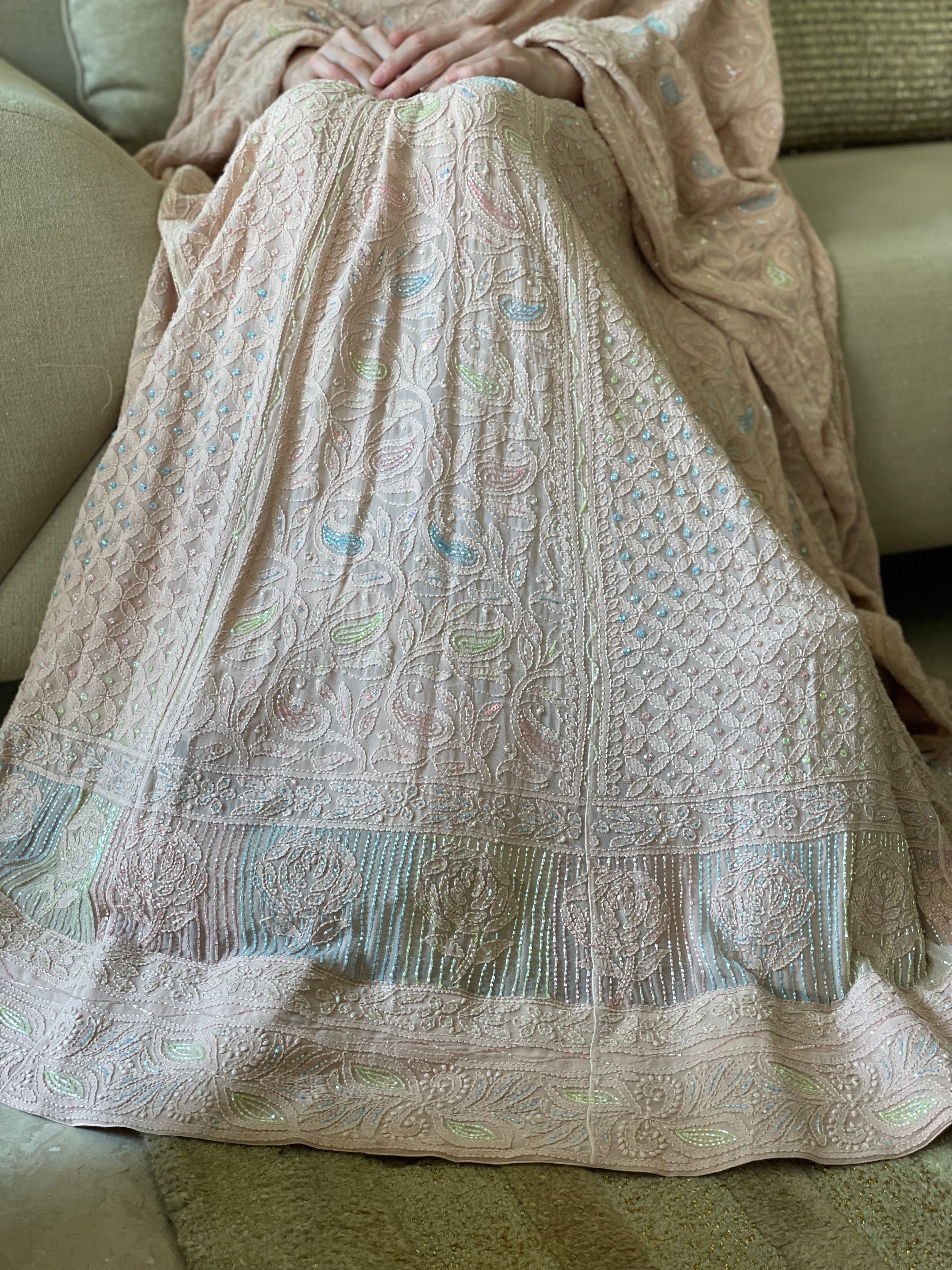 Amrapali Peach Ghaghra