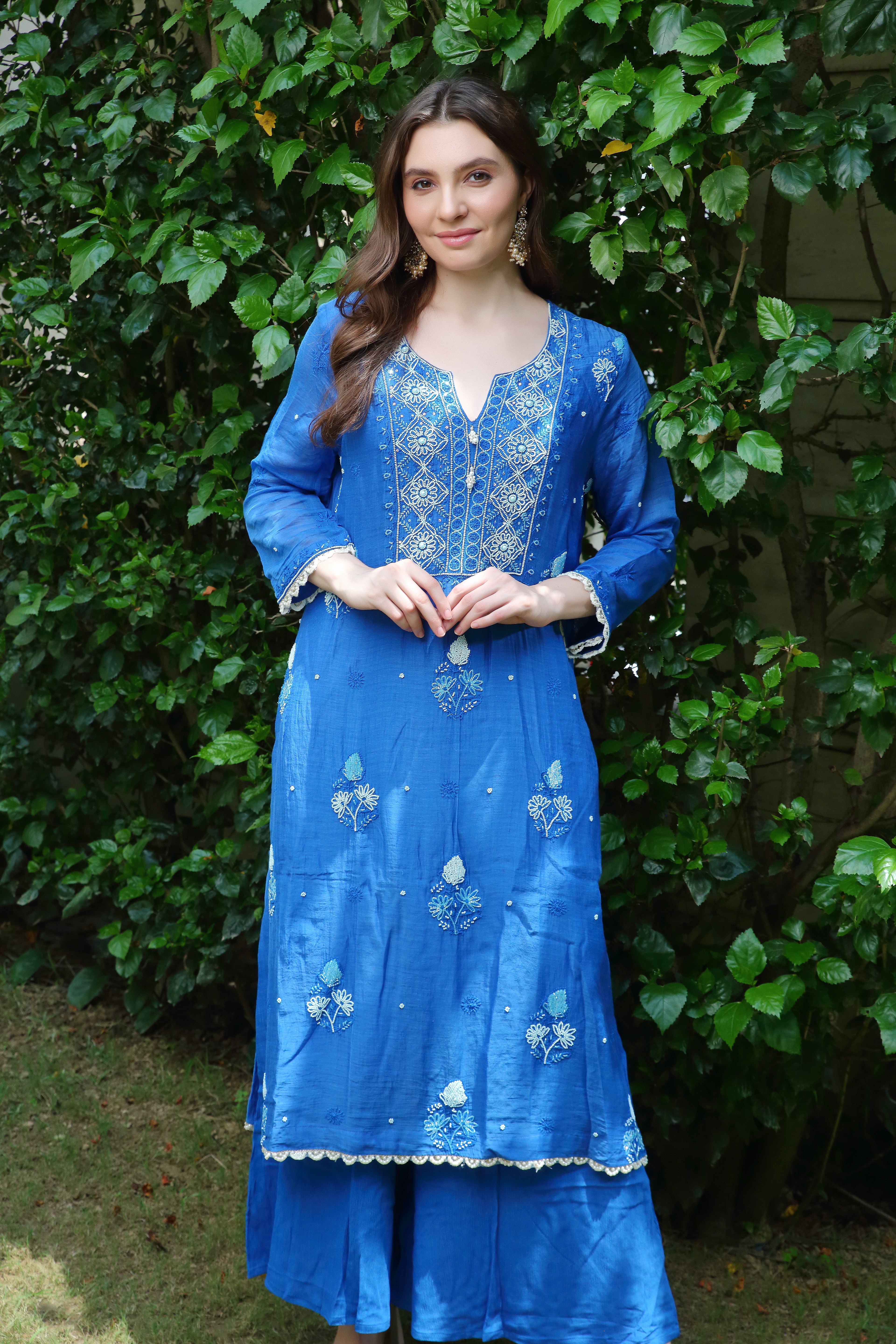 Pakeezah set-blue