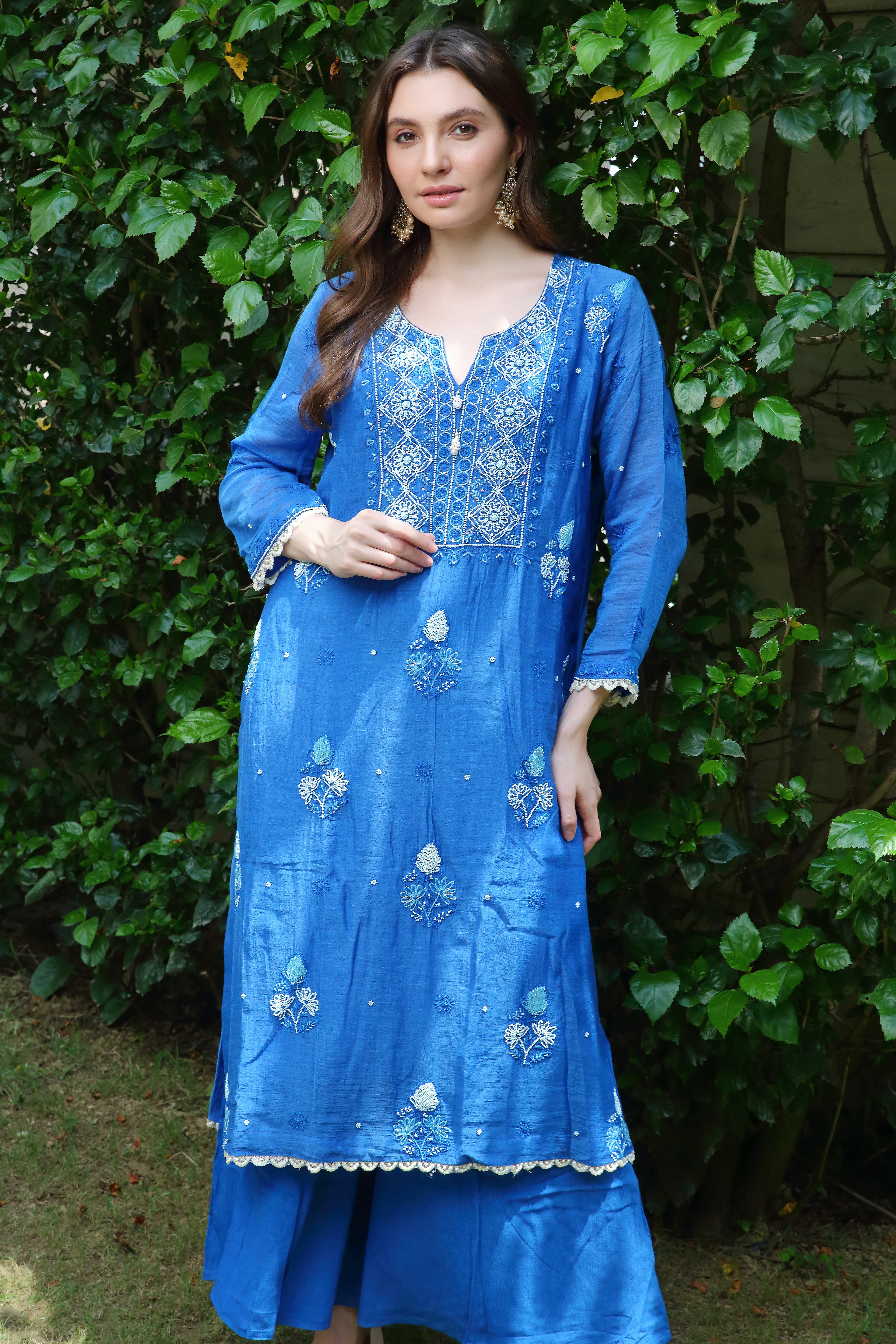 Pakeezah set-blue