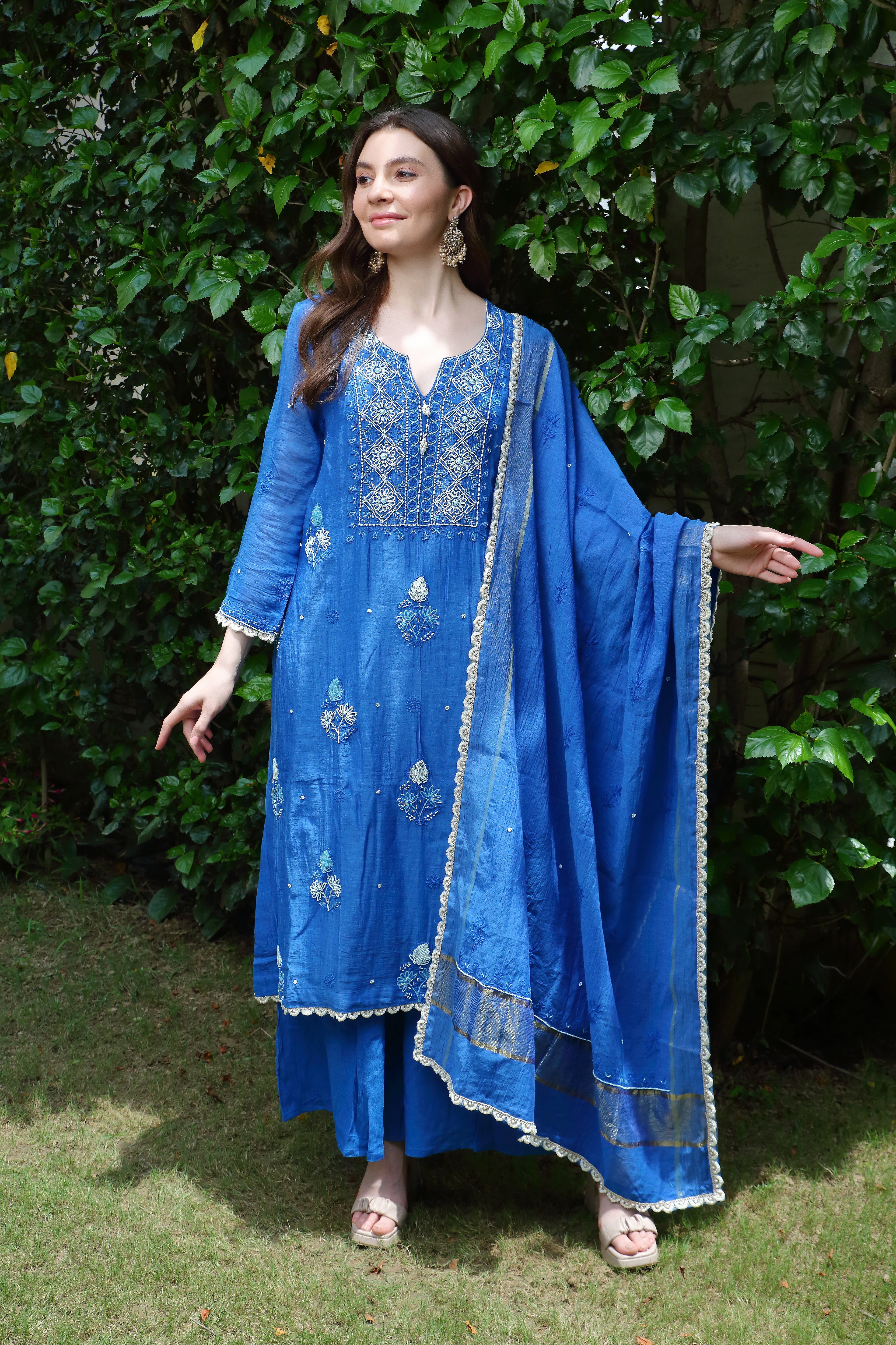 Pakeezah set-blue