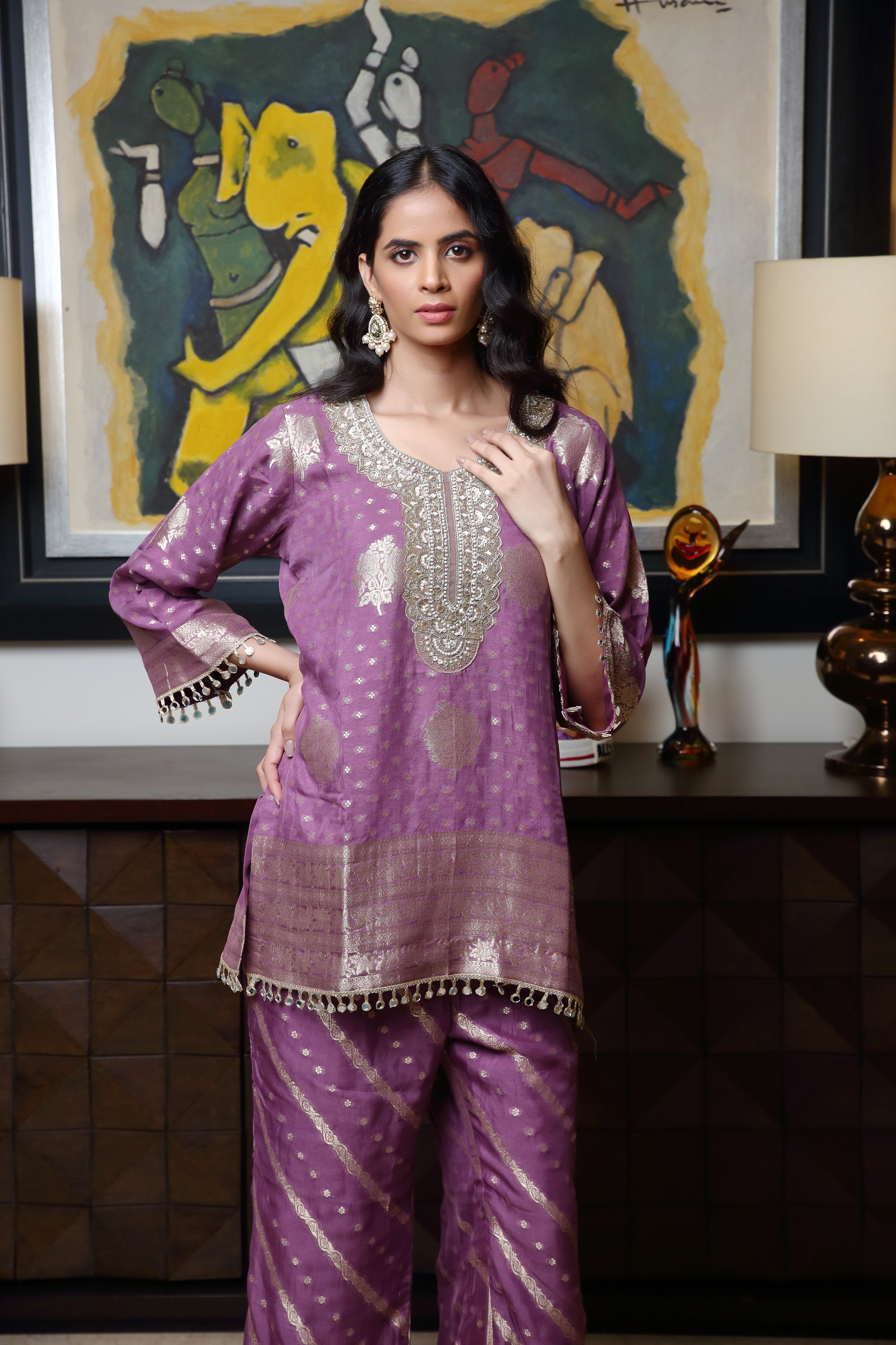 Riya Banarsi-purple