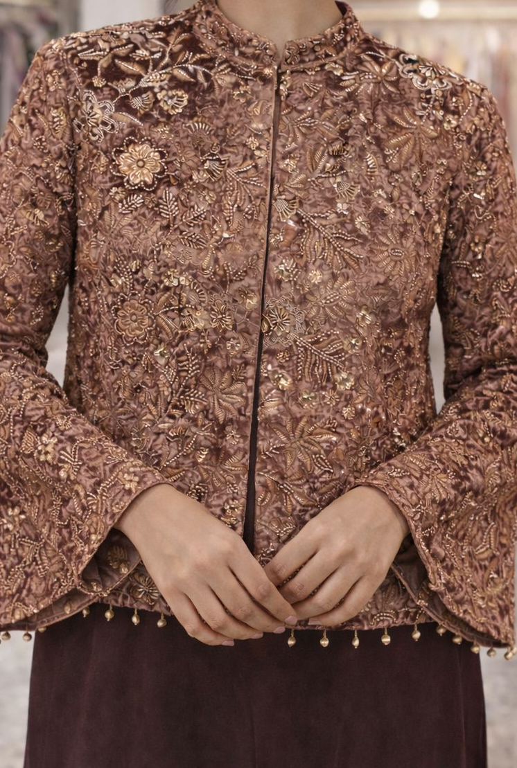 Gul Esham Velvet Jacket