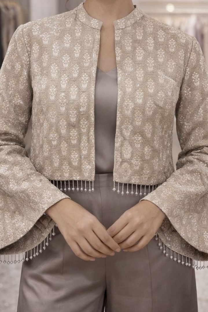 Afreen velvet jacket