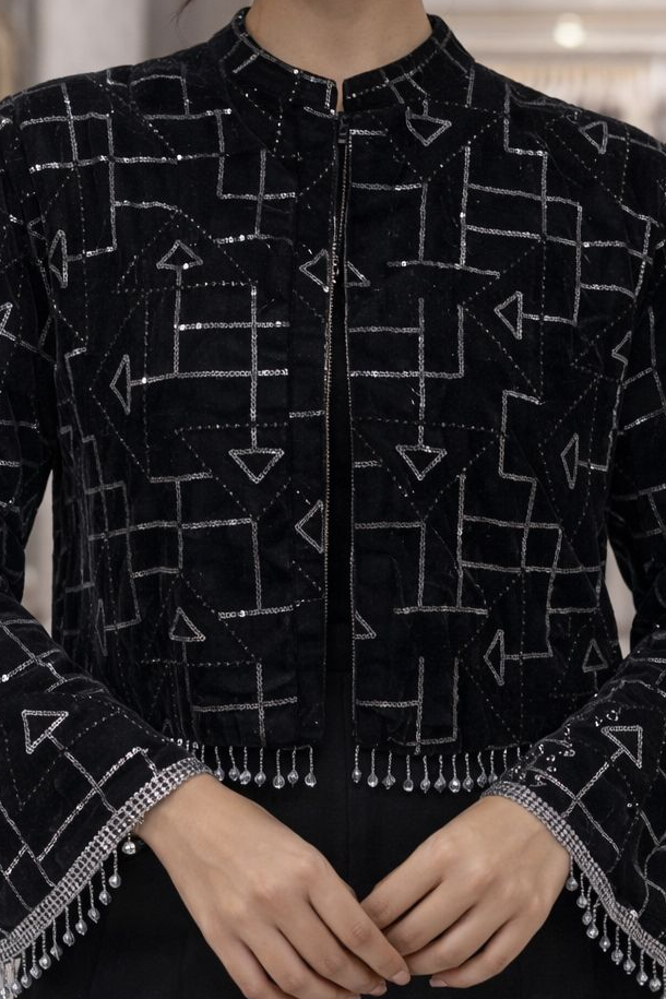 Iraa Velvet Jacket