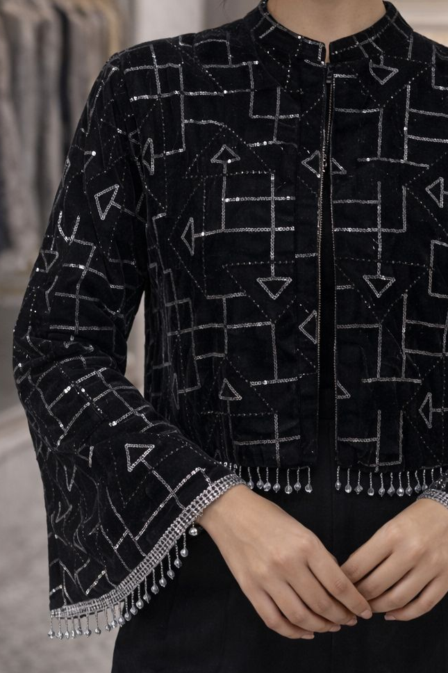 Iraa Velvet Jacket